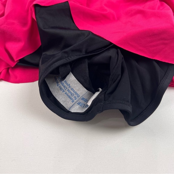 NWOT Magicsuit Aubrey Pink and Black One Piece Swimsuit Halter Style - Picture 8 of 9